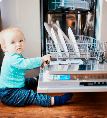 Oppvaskmaskin gjør-det-selv hjelp