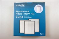 HEPA filter, eeese luftfukter og avfukter